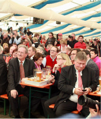 Christian Ude, Markus Rinderspacher, Natscha Kohnen und Florian Pronold