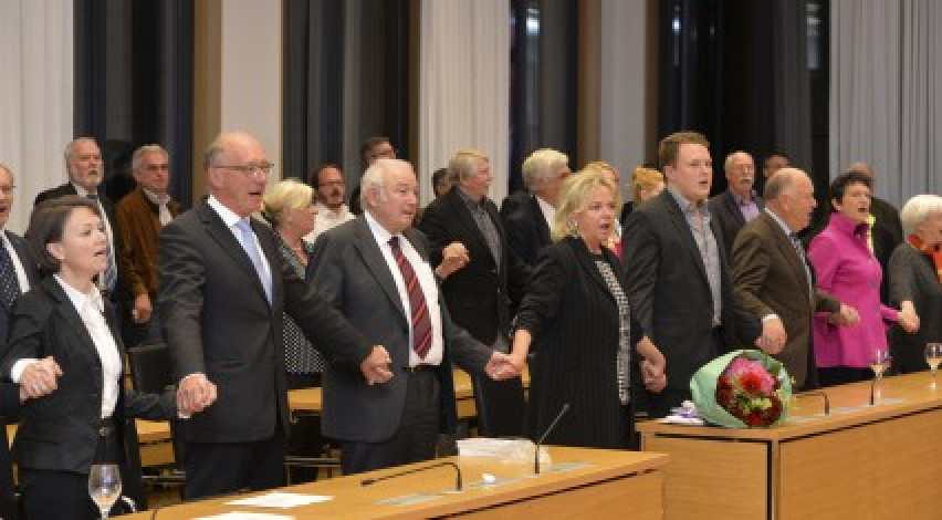 SPD und CSU in Gedenken an KarlHeinz Hiersemann SPD ErlangenHöchstadt